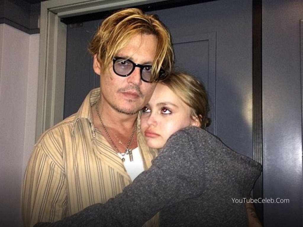Lily-Rose Depp With Johnny Depp